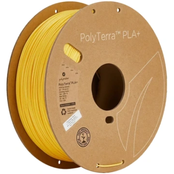 Yellow / 1 KG POLYMAKER POLYTERRA PLA + 1.75mm