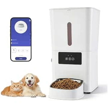 Automatic Cat Feeder, 5L Dispenser, Automatic Feed