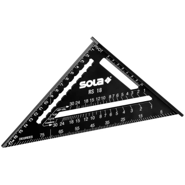 Galdnieka leņķis SOLA RS, 18 cm