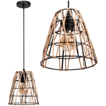 Toolight Lampa Wisząca Boho APP1318-1CP APP1318-1C
