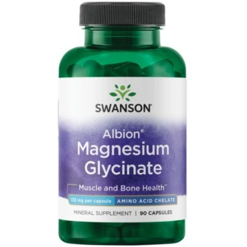 SWANSON Albion, Magnesium Glycinate 133 mg Magnija