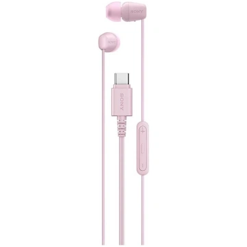 Sony Austiņas IER‑EX15C, IEREX15CP.CE7, 1.2m, rozā