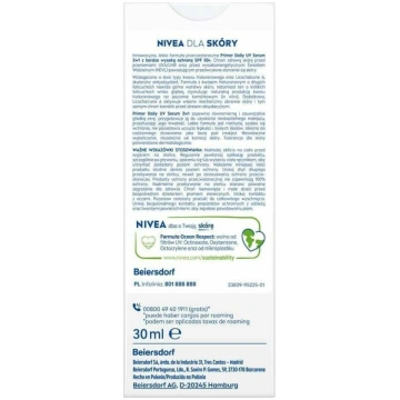 Nivea NIVEA_Sun 2 in 1 Primer Daily UV Serum baza 