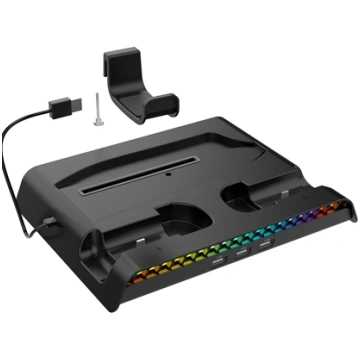iPega P5S006 RGB Charging Stand + Cooling for PS5