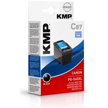 KMP C87 ink cartridge black compatible with Canon 