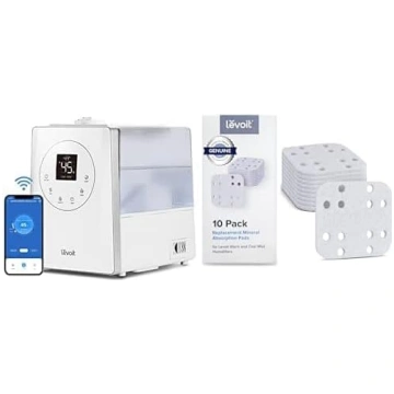 Levoit gaisa mitrinātājs Smart 6L Top-Fill Warm/Co