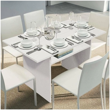Dmora - Lavanda Extendable Console Dining Table wi