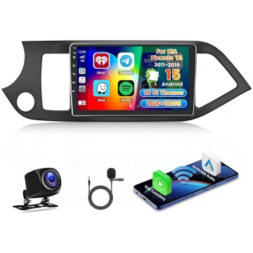 Roinvou 2+64G Android auto radio navigācija KIA Pi
