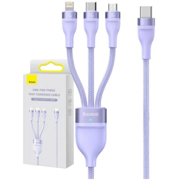 Baseus Baseus Flash Series 2 3-in-1 USB kabelis US