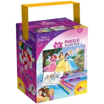 Lisciani Puzzle w tubie Mini 60 Ksiezniczki 452591