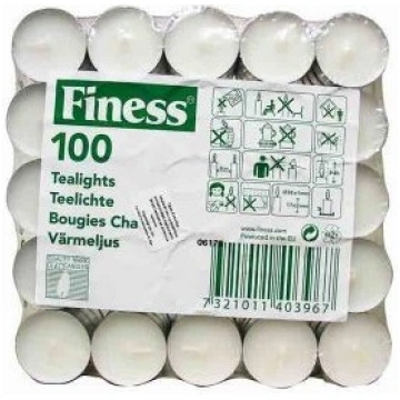 Tējas sveces 100 gab., art. 5701141402900