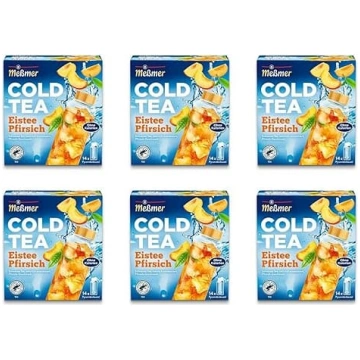 Meßmer aukstā tēja Iced Tea Peach | 6 x 14 piramīd