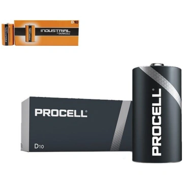 DUR D/10 baterijas Duracell Industrial PROCELL Alk