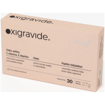 Oxigravide®, 30 tabletes