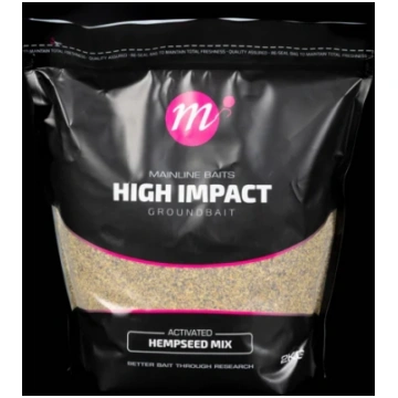 Mainline Hi Impact Groundbait Hempseed Mix 2kg