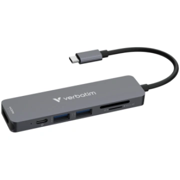 Dokstacija Verbatim USB-C Essentials Multiport Hub