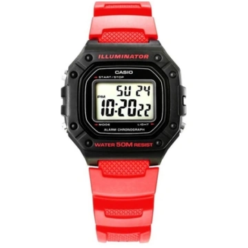 CASIO W-218H-4BVDF Men"s Watch / black W-218H-4BVD