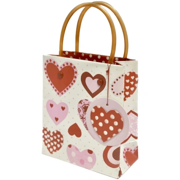 Hearts and polka dot shopper Casolaro Hotellerie