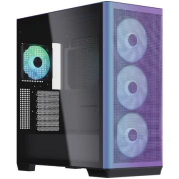 APNX C1 Midi-Tower ATX-Gehause Tempered Glass - Ch