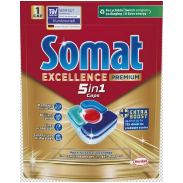 SOMAT Excellence Premium 5in1 Kapsulas trauku mazg