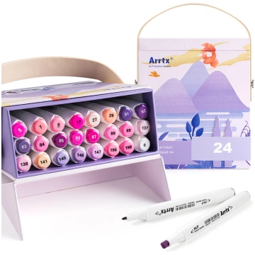 Flomāsteri Arrtx ARRTX Alp Purple, divpusējs, 24 g