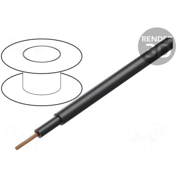 Wire | H07RN-F | stranded | Cu | 1x10mm2 | rubber 
