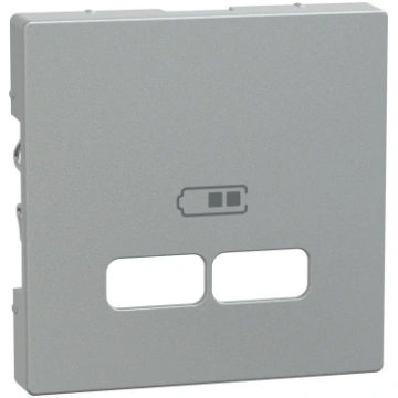 Merten (Schneider) centrālplate USB lādētājam Alum