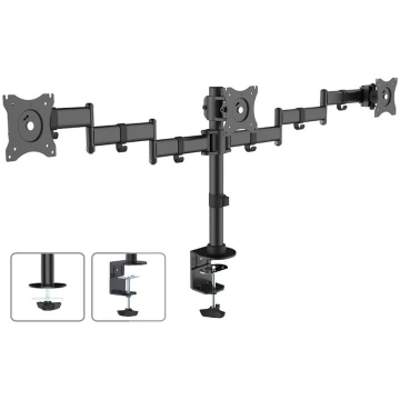 Maclean Triple Monitor Arm 13-27"" (MC-691)
