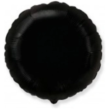 Folijas balons 46cm aplis, melns, Flexmetal Flexme