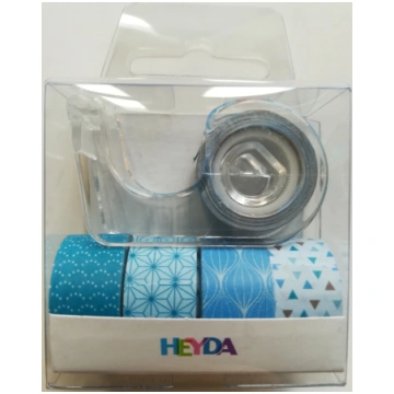 Dekoratīva līmlente Triangle Mini, zila - 20358456