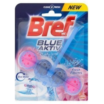 Tualetes Tīrītājs-Atsvaidzinātājs Bref Blue Aktiv 