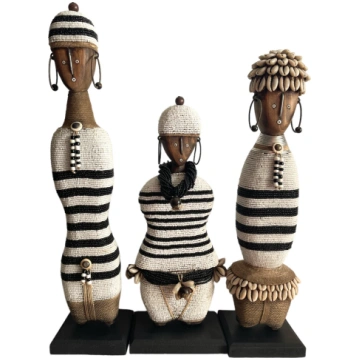 Beaded Headware Slim 17" Moyo