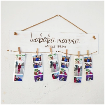 Foto dēlis ar gravējumu - Labākā mamma