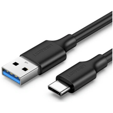 Ugreen USB 3.0 - USB Type C cable 1m 3A black (208