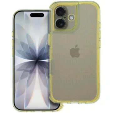 MATRIX CLEAR maciņš telefonam iPhone 17 dzeltens 5
