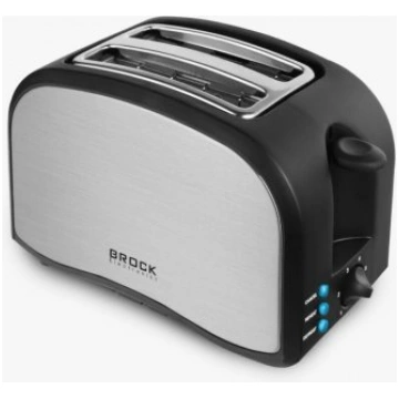 Tosteris 800W Brock sudraba/melns 65634