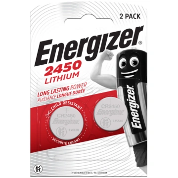 Energizer battery Lithium CR2450 BP2 | 76389003817