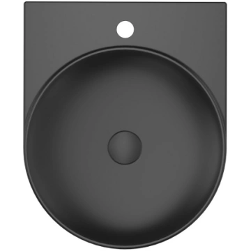 Washbasin Yard 400 ceramic black matt XJX0D240002