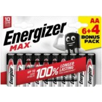 Energizer Max AA 12-pack Baterijas 118 890-ENERGIZ