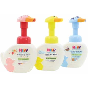 Hipp sensitive bērnu šampūns un dušas želeja - put