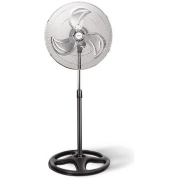 Aigostar - Grīdas ventilators 50W/230V hroms/melna