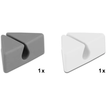 Delock Cable Holder triangle Set 2 pieces | 18328 