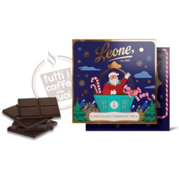 biglietto di auguri leone con tavoletta cioccolato
