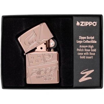Zippo Lighter 48768 Armor® Script Collectible 1916