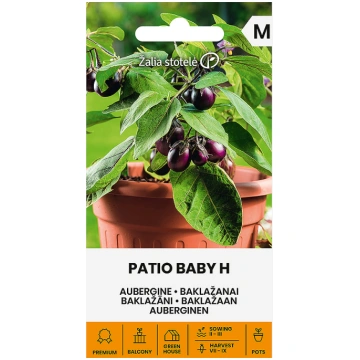 Sēklas Baklažāni PATIO BABY H 10s 4770168917583