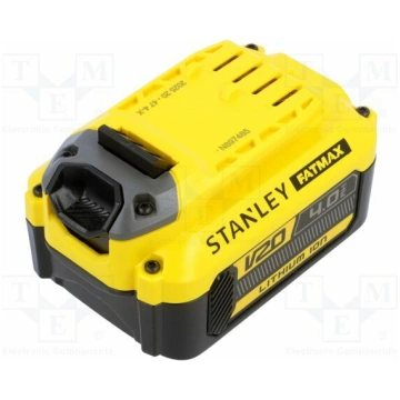 Re-battery: Li-Ion; 18V; 4Ah; FATMAX V20; Applicat