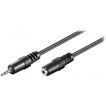 Cable | Jack 2.5mm 3pin socket,Jack 2.5mm 3pin plu