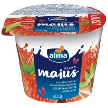 JOGURTA DESERTS MAIUS AR ZEMENĒM 200G