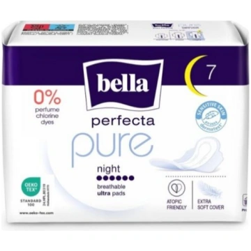 BELLA Perfecta Pure Night higiēnas paketes, 7gb
