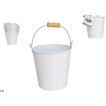 Puķu pods - dekoratīvs spainis 1 l 13x13x13 cm GAR